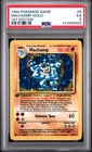 1999 POKEMON BASE SET 1ST EDITION #8 MACHAMP-HOLO PSA 5