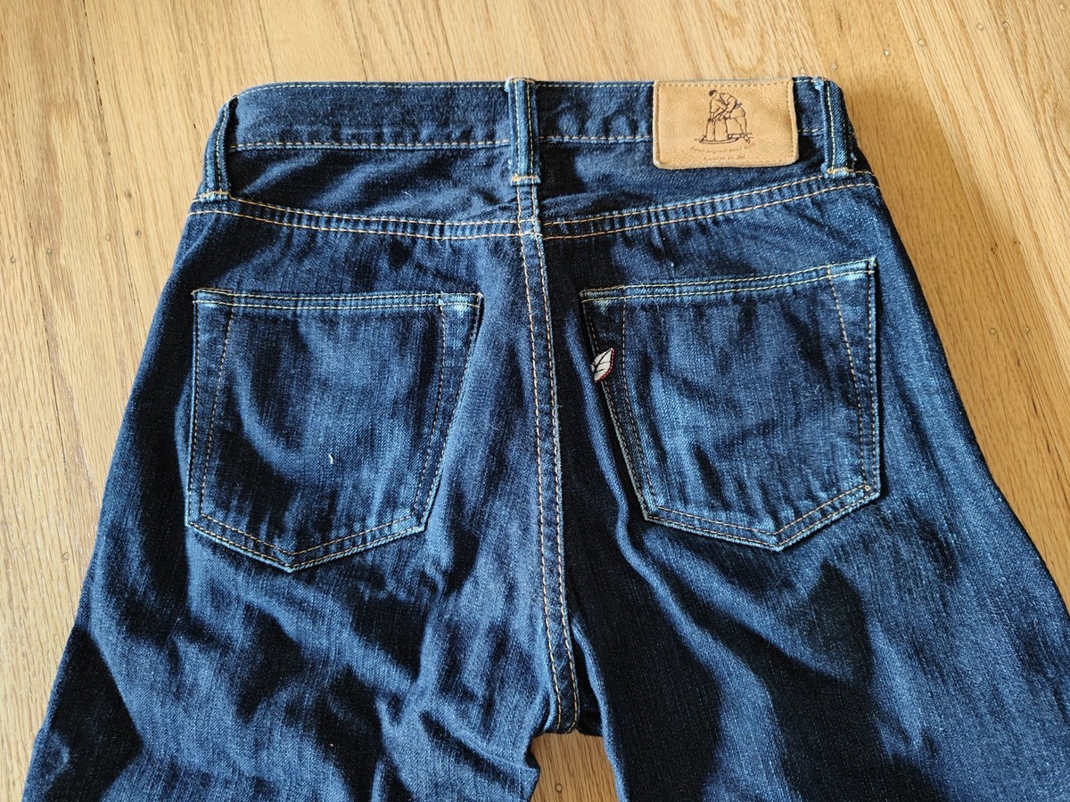 Pure Blue Japan 12oz. Summer Denim Relaxed Tapered W28 L30