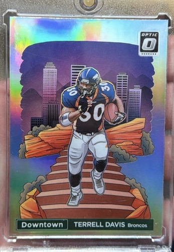 Terrell Davis #24 2024 Panini Donruss Optic Downtown card