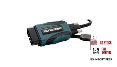 IVS Mongoose-Plus J2534 OEM Vehicle Interface Cable -/Lincoln/Mercury OEM Ford