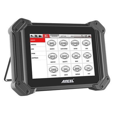 Ancel V6 Scan Tool For All Vehicles OBD2 Scanner Full System Bidirectional 8''
