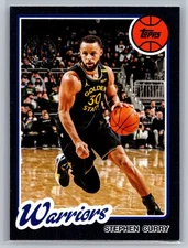 2025-26 Topps #80BK-89 Stephen Curry 1980-81 *Bent Corner*