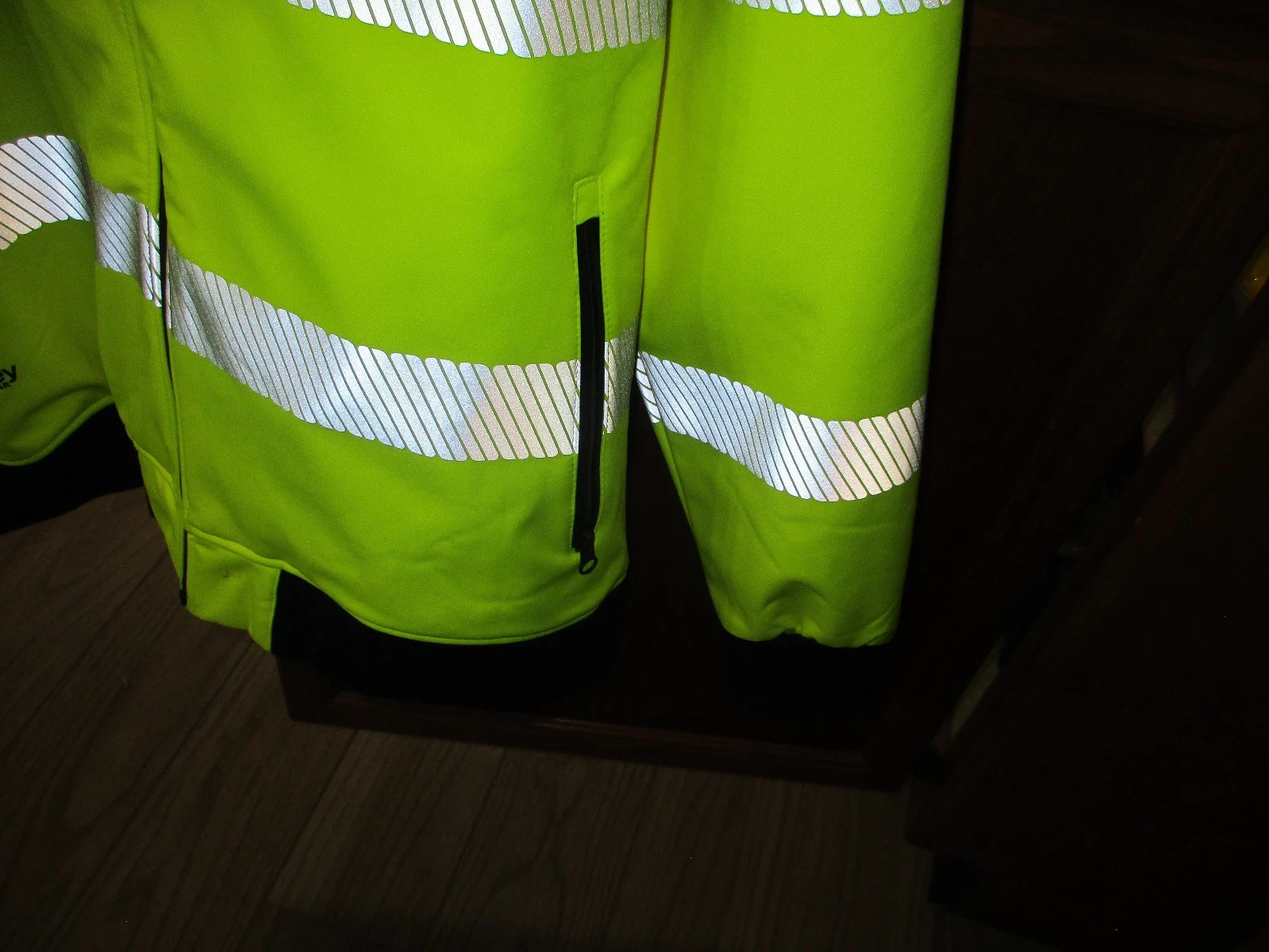 New No Tag Bisley Workwear Jacket Ansi Type R Class 3 Soft Shell,2 XL Excellent! image 5