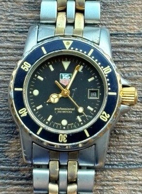 TAG Heuer 925 208G Professional 200M Quartz Ladies Watch Tested