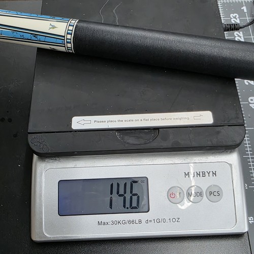 Liquid Weight Pool Cue Blue Weight Designed for Training Your Stroke - Picture 14 of 15