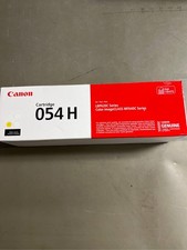 Genuine Canon Toner 054 Yellow, High Capacity - Yields Up To 2,300 Pages