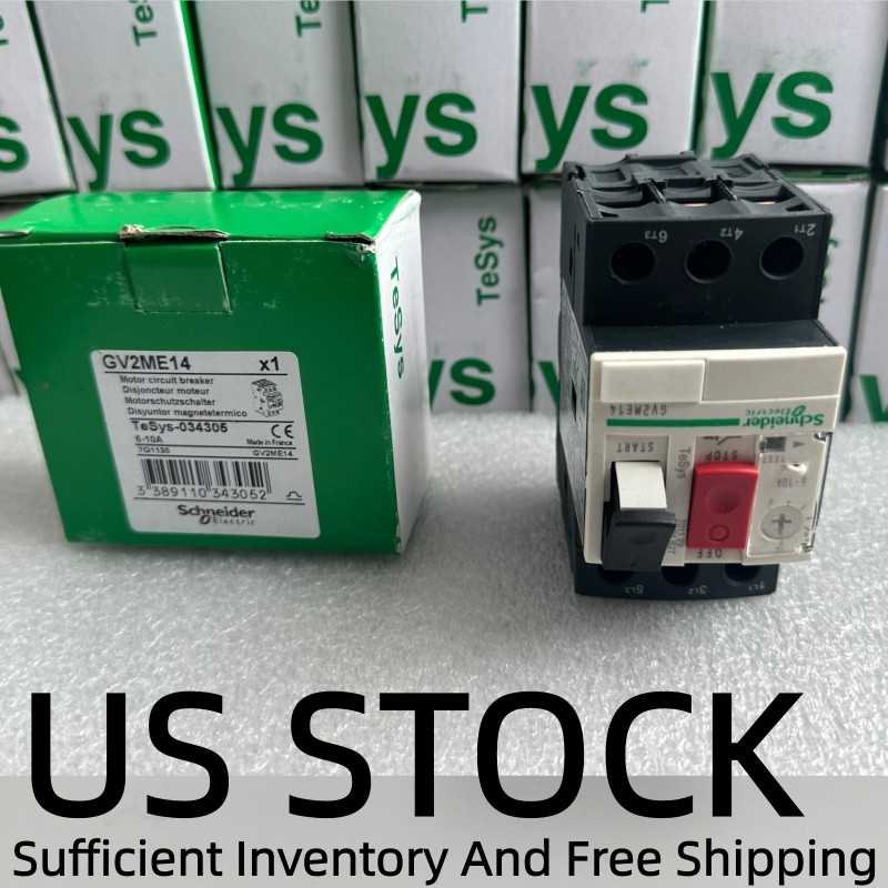 US Inventory 2PC NEW Schneider GV2ME14 Protector, Expedited Shipping