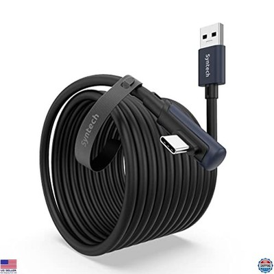 Syntech 20 FT USB 3.0 Link Cable for Oculus Quest 3/2/Pro, Pico 4 & PC/SteamVR