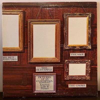 ELP EMERSON LAKE & PALMER - Pictures At An Exhibition - 12'' Vinyl Record LP - VG
