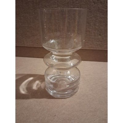 Vtg rilhimaki lasi oy hoop vase 1472 Tamara aladin 9.75 in finland