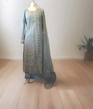 ladies Party Wedding 3 piece suit Size M Asians Sequin free postage 