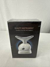 7 In 1 Face Neck Massager Tool For Double Chin Reducer Red Light Therapy