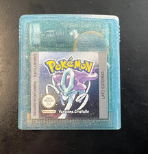 Pokemon Crystal Version - Nintendo Game Boy Color Rare Italian Version
