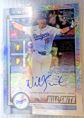 2026 Topps Series 2 Baseball Will Smith AUTO 75th ANNIVERSARY 44/75 Dodgers