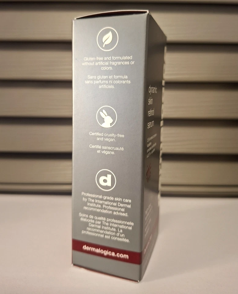 ~ NEW ~ DERMALOGICA DYNAMIC SKIN RETINOL WRINKLE SERUM 30ml FULL SIZE *SEALED* - Image 3 of 4