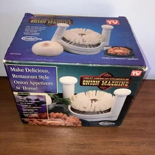 Great American Steakhouse  Onion Machine As Seen On TV Complete In Box w/Manual