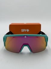 SPY MONOLITH 5050 Matte Teal / Happy Gray Green Pink 142mm Sunglasses New