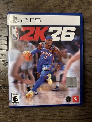 2K NBA 2K26 PlayStation 5 Ultra HD Blu-ray Basketball Sports Game PS5