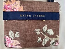 Ralph Lauren Harlow Brinly Floral Bohemian King Duvet Cover Forest Brown 570