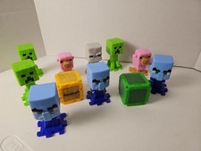 Minecraft McDonalds Lot Of 11 Movie Toys Collectible