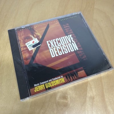 EXECUTIVE DECISION Soundtrack Score OST CD (1996 WB) Jerry Goldsmith NEW SEALED