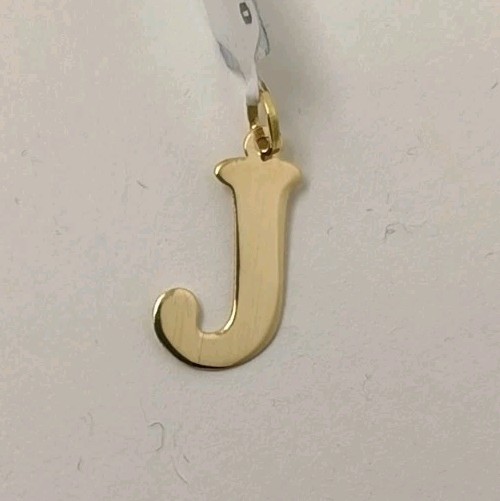 Colgante oro 18k 750 mls. 10x6 MM. Letra J