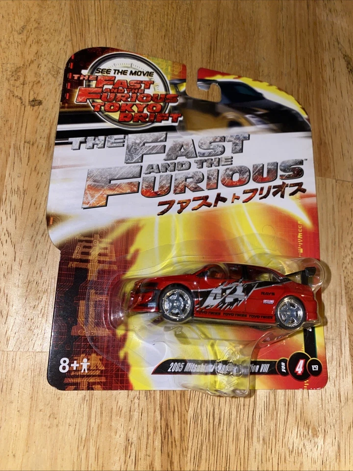 TOKYO DRIFT 1/55 THE FAST AND THE FURIOUS 2005 Mitsubishi Lancer Evolution ⅤⅢ - Image 2 of 4
