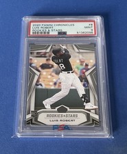 PSA 9 2020 Panini Chronicles Rookies & Stars #8 Luis Robert RC Chicago White Sox