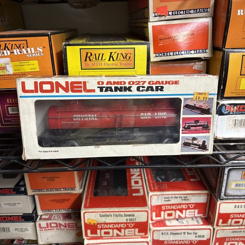 Lionel O Gauge 6-9353 Crystal Car Line 3 cúpulas tanque coche C.C.L.X. #9353 | Zustand: New