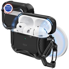 ESR for AirPods Pro 3 Case USB C Cable MagSafe Ready Magnetic Lid Lock Full