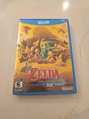Legend of Zelda The Wind Waker HD-Complete CIB GOLD Cover-Nintendo Wii U LOZ