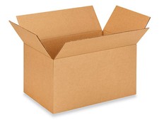 Pack of 25 Lightweight 32 Ect Corrugated Boxes 18 X 12 X 10"