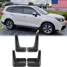 4pcs Front Rear Mud Flaps Splash Guards Mudguards For 14-18 Subaru Forester