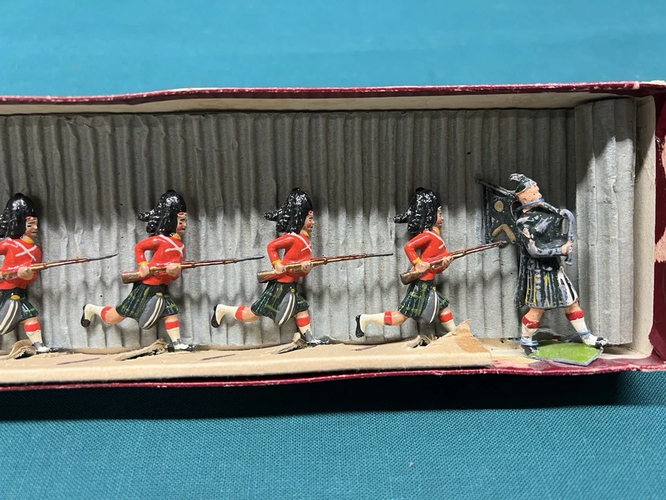 Juego de Colección Gran Bretaña #15 Argyll & Sutherland Highlanders Carga + Gaitero Extra Foto 3 de 4