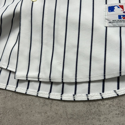 VTG 90s MLB NEW YORK YANKEES RUSSELL ATHLETIC AUTHENTIC JERSEY
