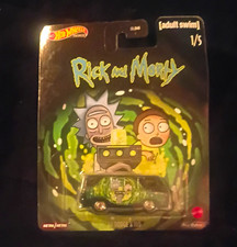 Hot Wheels Pop Culture Rick and Morty Volkswagen T1 Panel Bus 1:64 Unopened