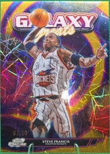 🔴 RR 2026 Topps Cosmic Chrome Steve Francis Galaxy Greats Gold Refractor /50