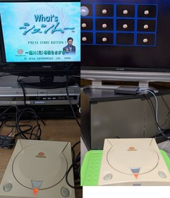 SEGA Dreamcast Console HKT-3000 Boxed Set Yukawa Strap Controller JP Tested