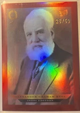 2024 Pieces Of The Past Alexander Graham Bell B-175 Red 26/50 Super Products