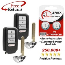 2 For 2017 2018 2019 Honda Ridgeline Keyless Entry Smart Remote Truck Key Fob 4b