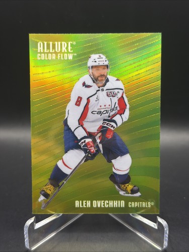 Alex Ovechkin 2025-26 Upper Deck Allure - Color Flow #CF-12 Yellow Green