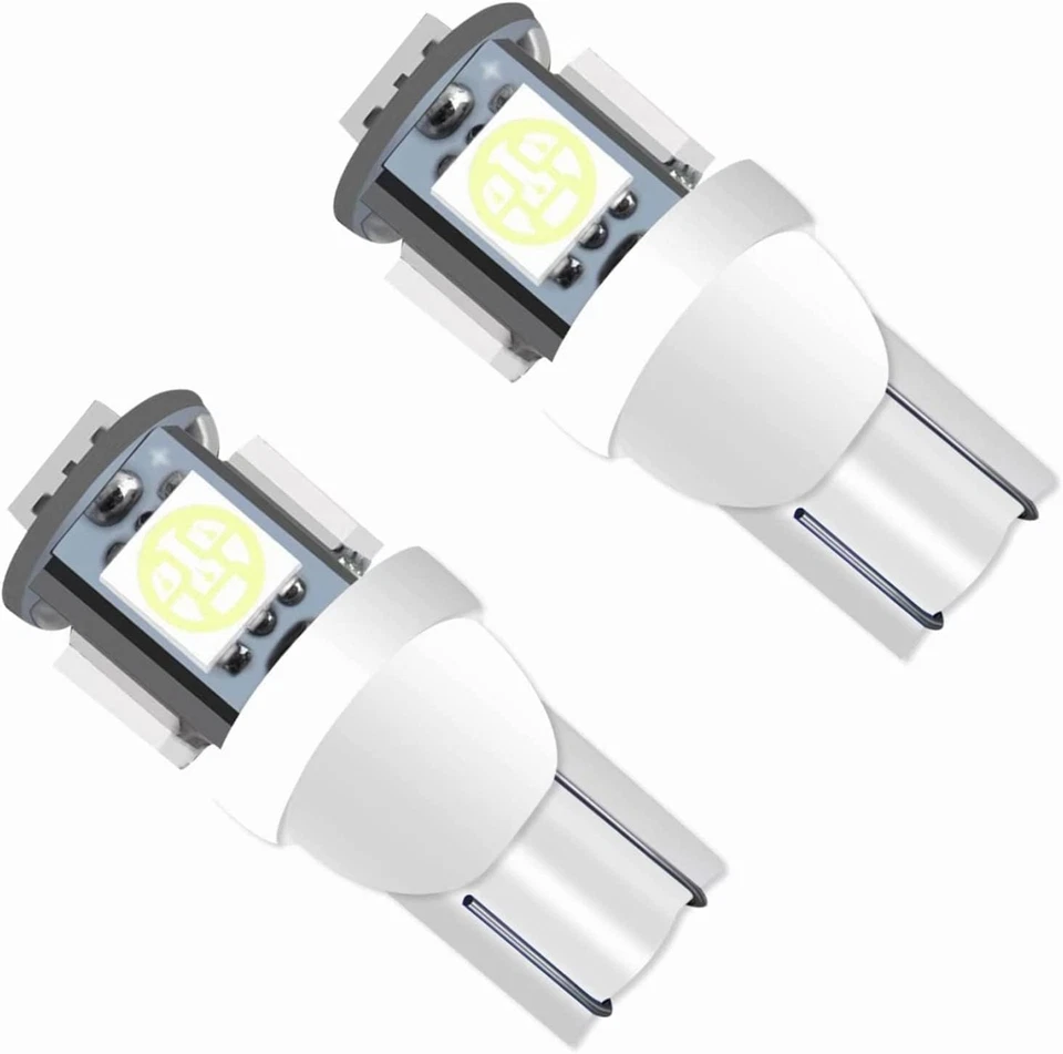 10Pack T10 194 168 LED Light Bulb PC194 PC195 PC160 PC161 PC168 Instrument Panel - Image 3 of 4