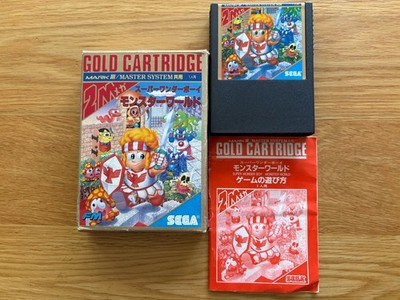 Super Wonder Boy in Monster World Sega Mark III Master System JAPAN Boxed