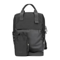 Zwei Lou Rucksack LUR140 Black Rucksack Damen Daypack Freizeit Laptopfach