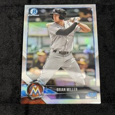 2018 Bowman Draft - Chrome Brian Miller #BDC-132 Refractor (RC)