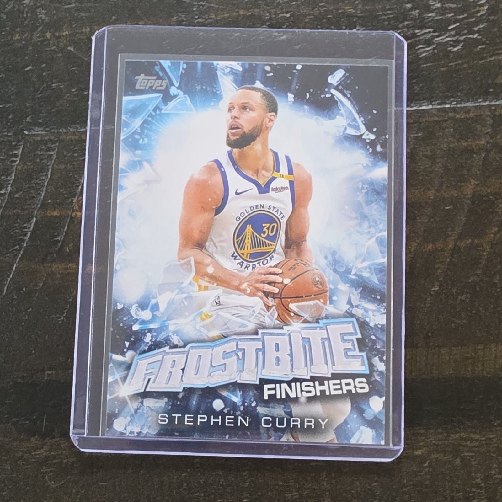 2025 Topps Holiday Frostbite Finishers Stephen Curry Golden State Warriors