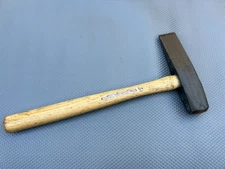 Vtg. Woodings Verona Straight Peen Cold Cutting Blacksmith Chisel Hammer 3 lbs.