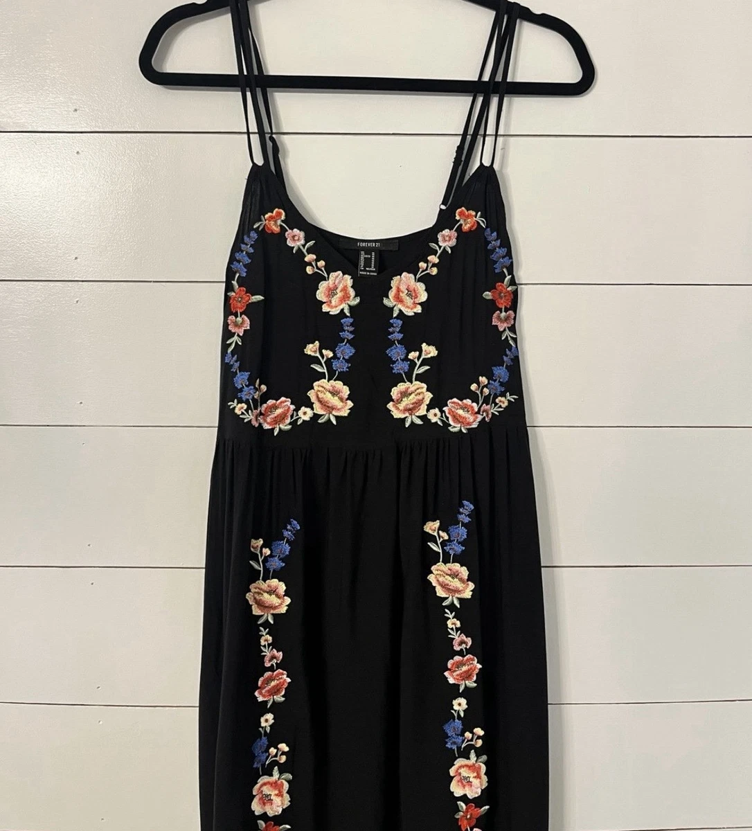 FOREVER 21 Embroidered Dresses for Women for sale | eBay