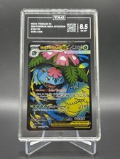 2025 Pokémon Mega Evolution #155/132 Mega Venusaur ex - TAG 8.5 NM MT+