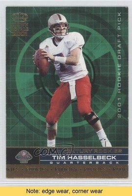 2001 Pacific Crown Royale 21st Century Rookies Tim Hasselbeck #7 READ 0b3